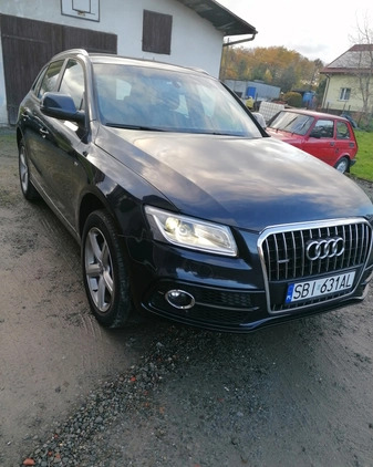 Audi Q5 cena 69900 przebieg: 226000, rok produkcji 2013 z Sompolno małe 301